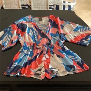 New 😍 Vince camuto swim romper coverup!